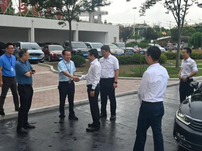 武进区区长陈志良一行莅临PA旗舰厅官网集团参观指导!